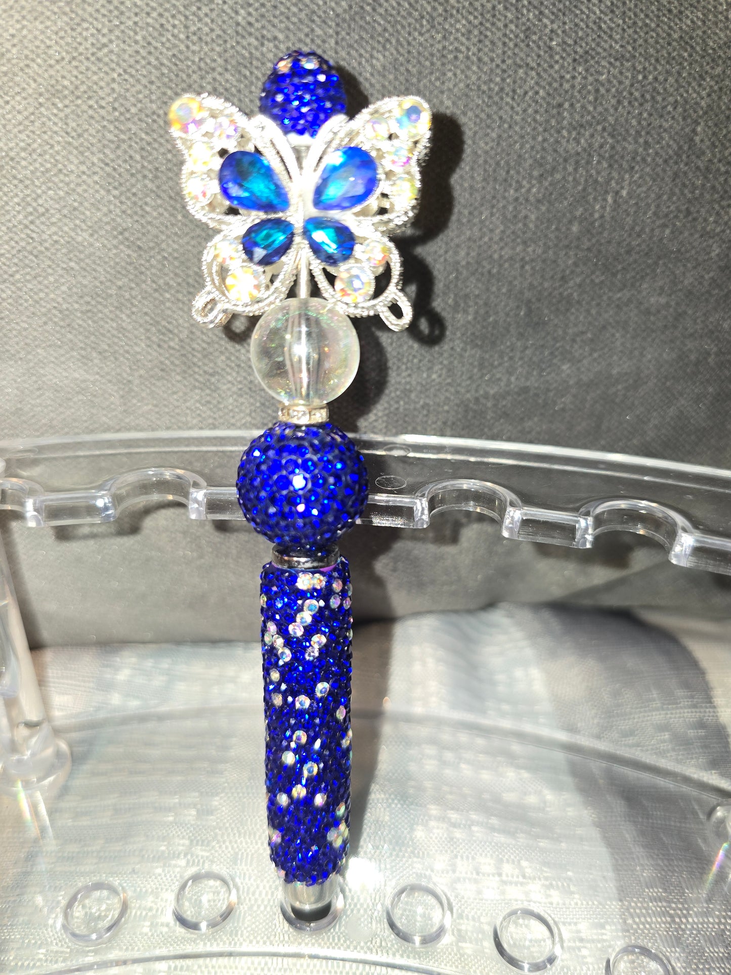 Blue Rhinestone