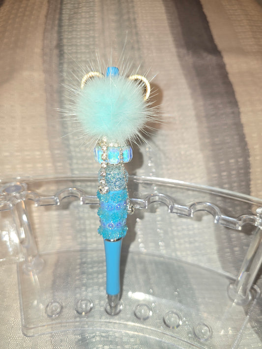 Teal Mickey Lux Pen