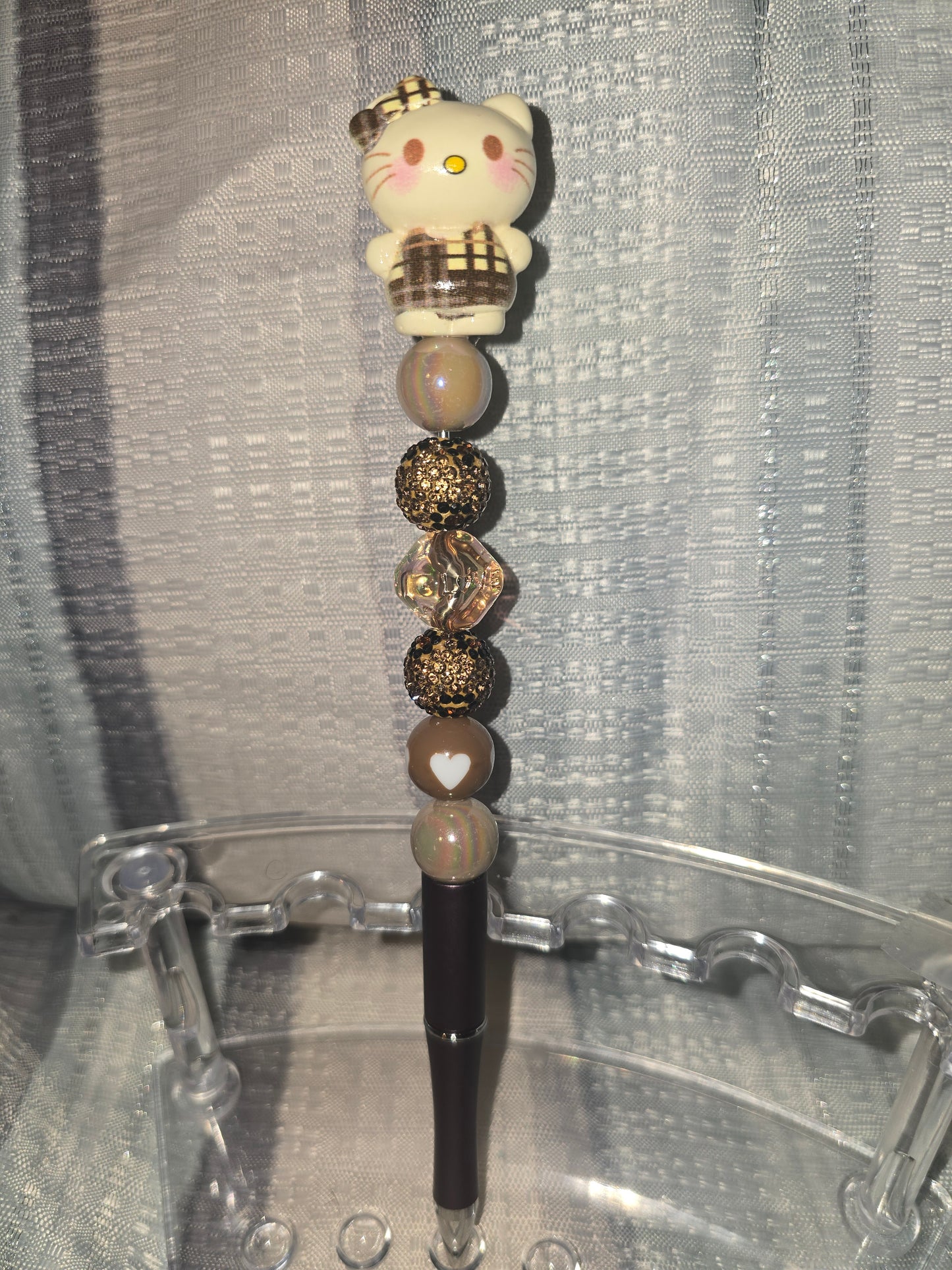 Plaid Kitty Lux Pen