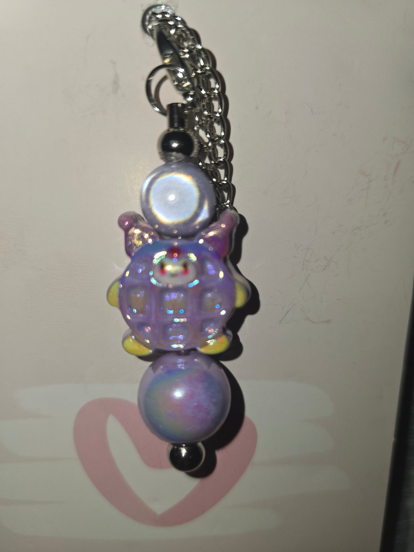 kuromi waffle Cup Charm
