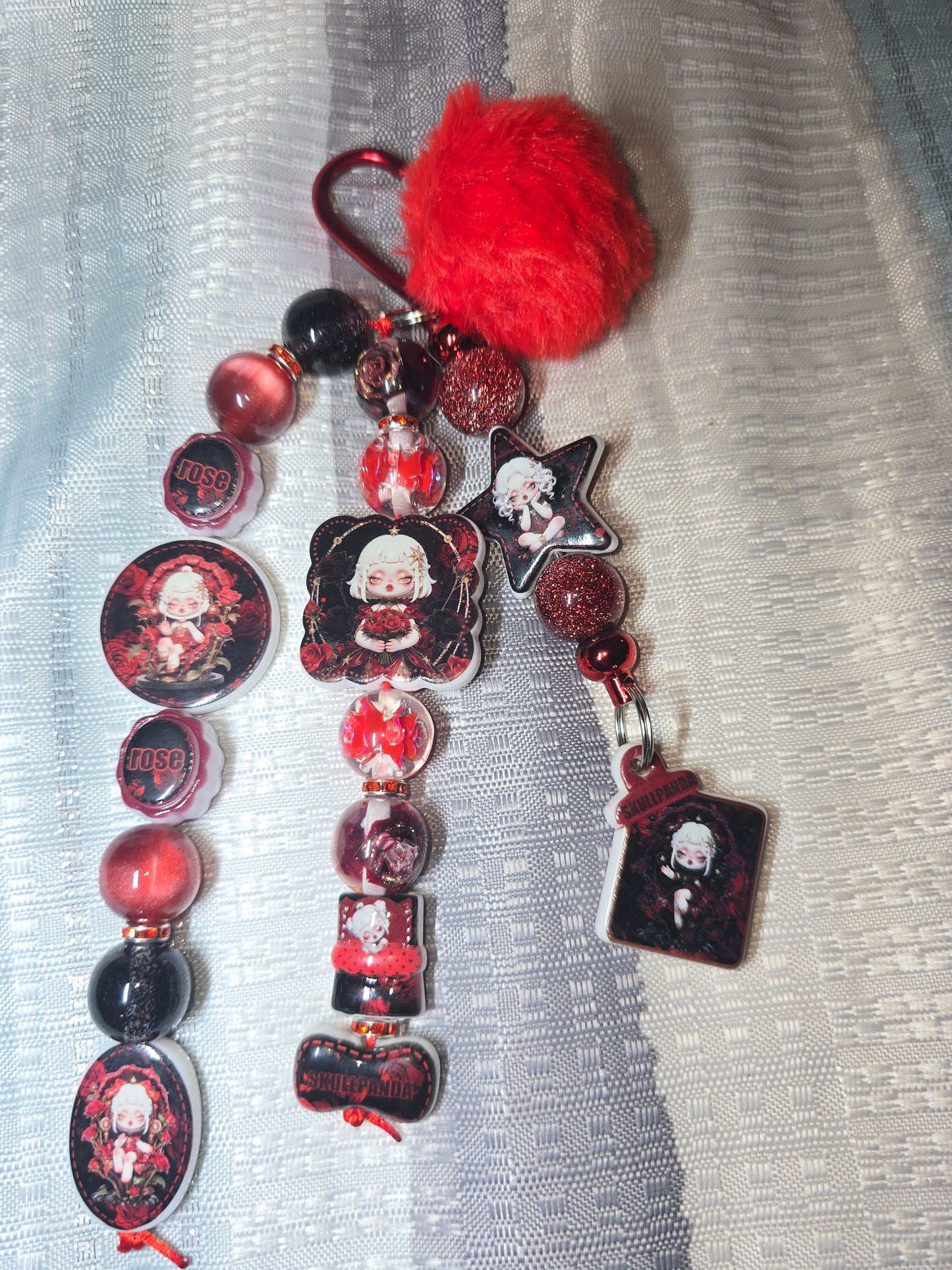 Skull Panda Junk Keychain