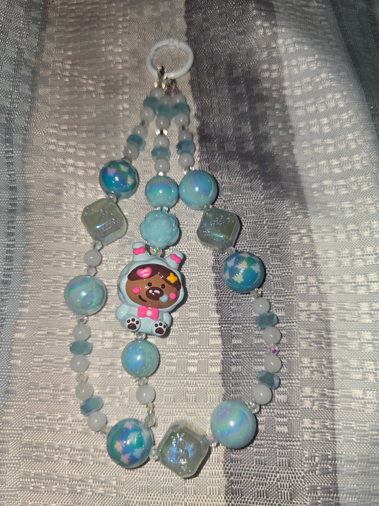 Blue Kappy Character Keychain