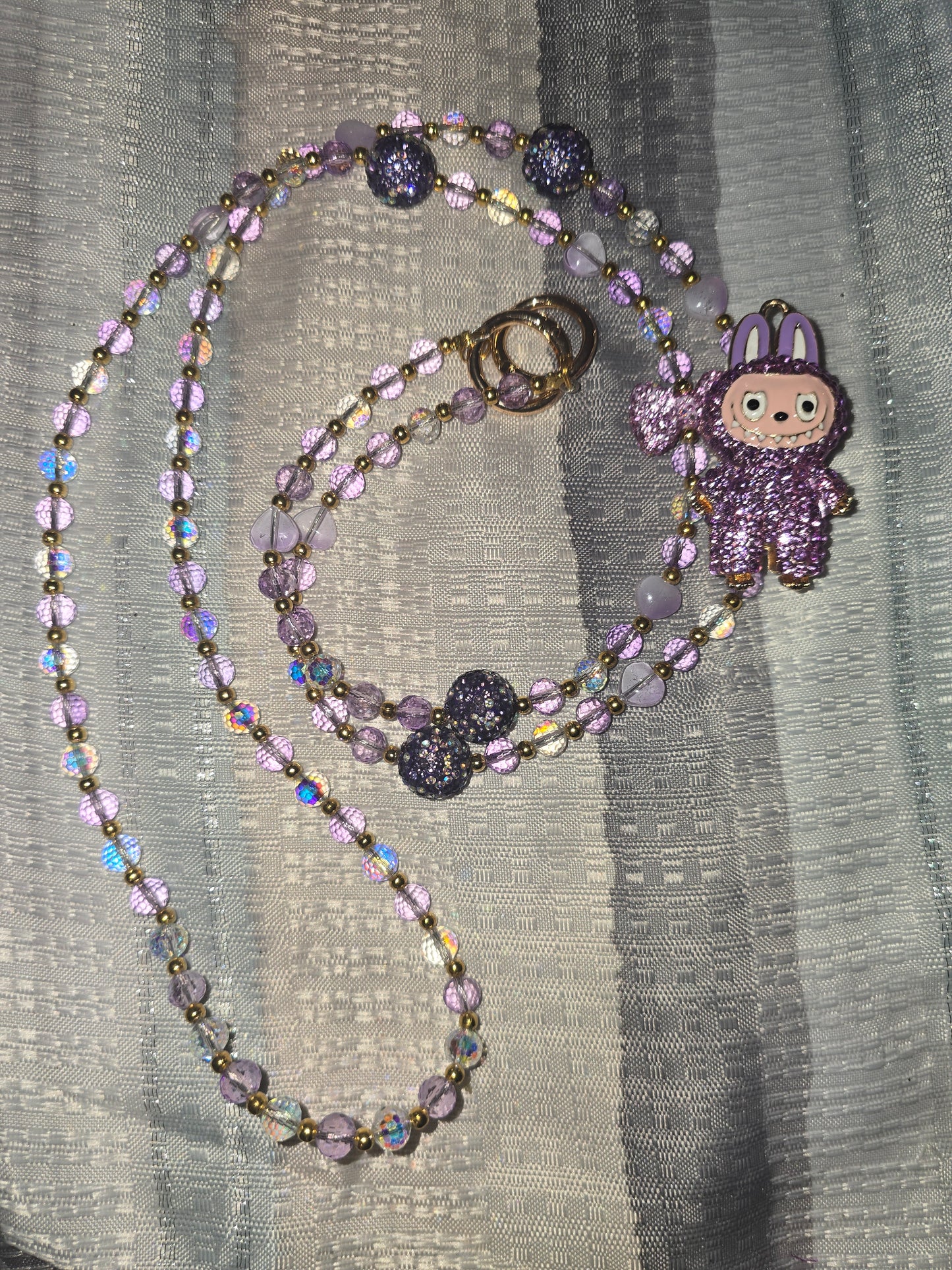 Labubu cross body chain