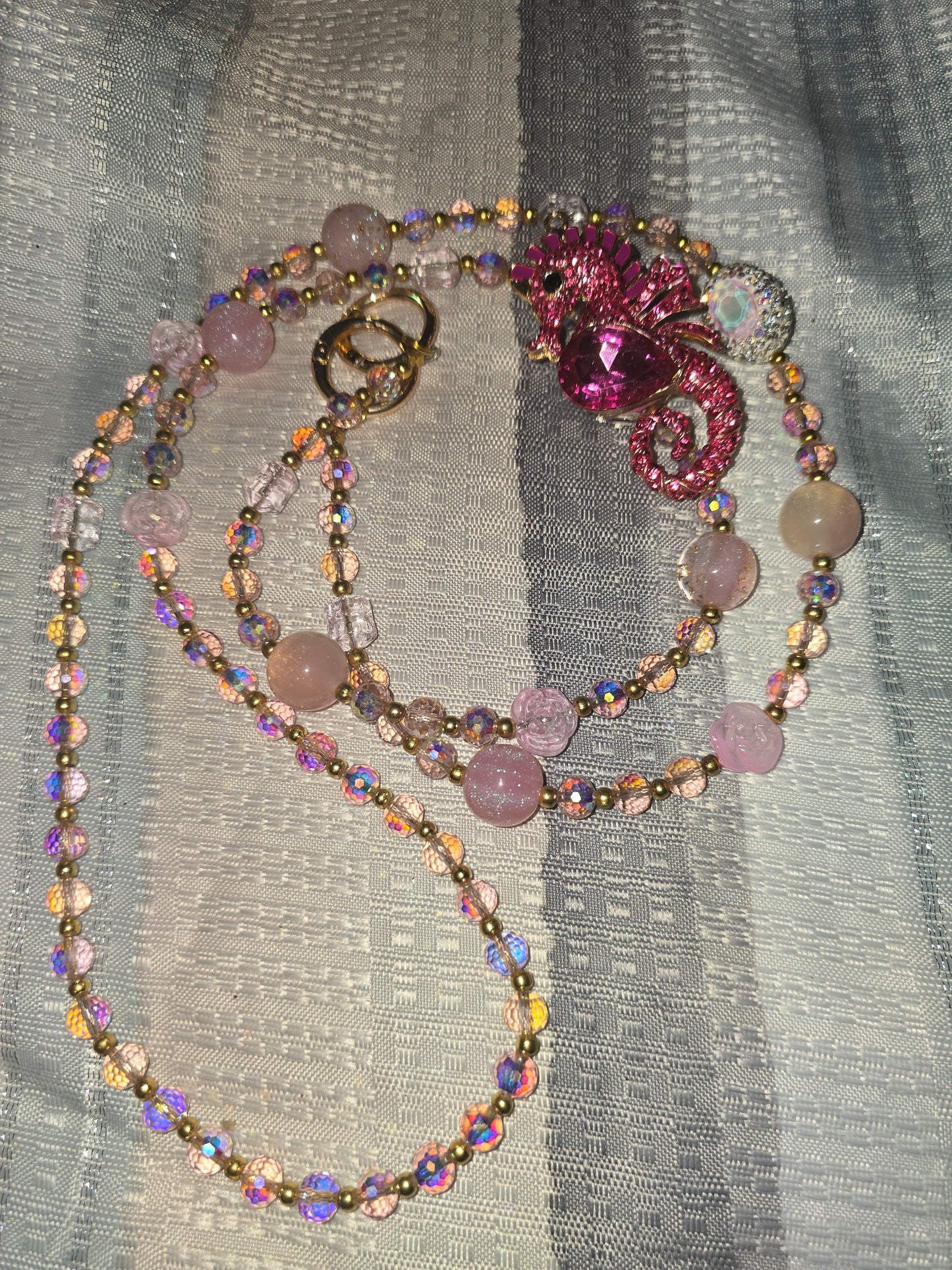 Seahorse crossbody chain