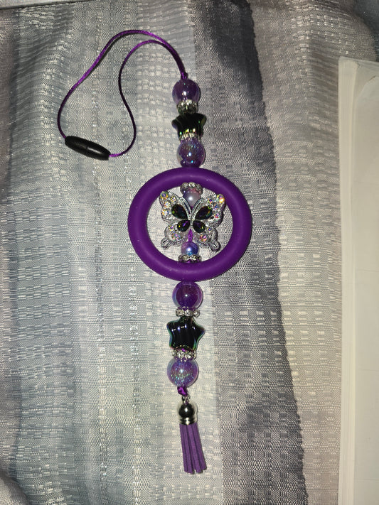 Purple with Butterfly