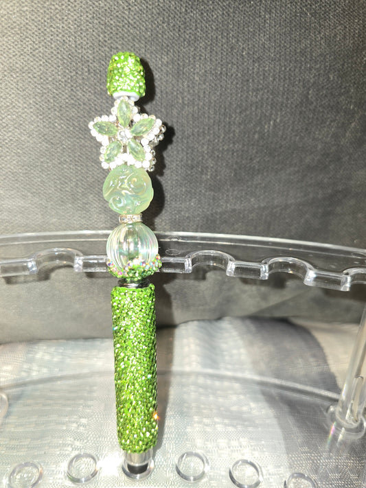 Green Rhinestone