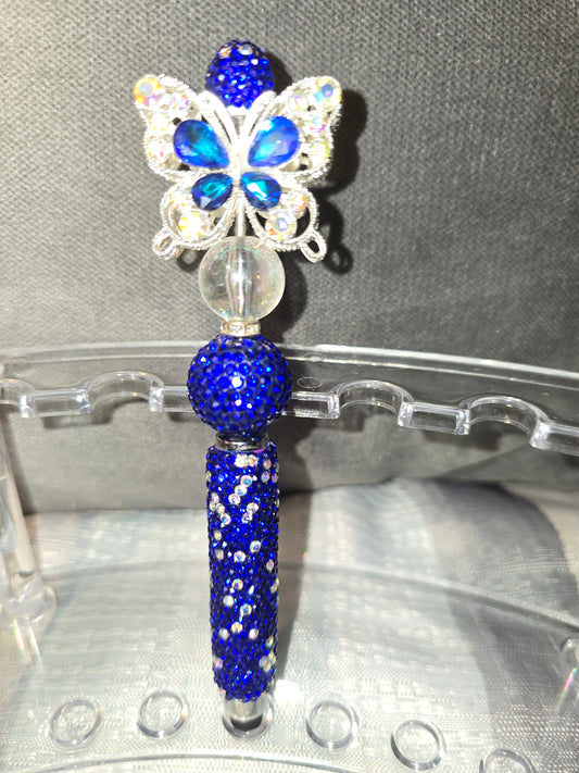 Blue Rhinestone