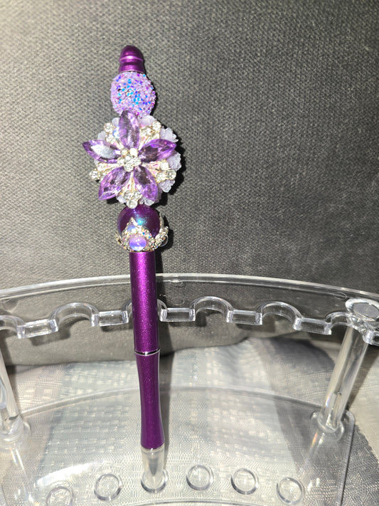 Purple Flower  Forever Pencil