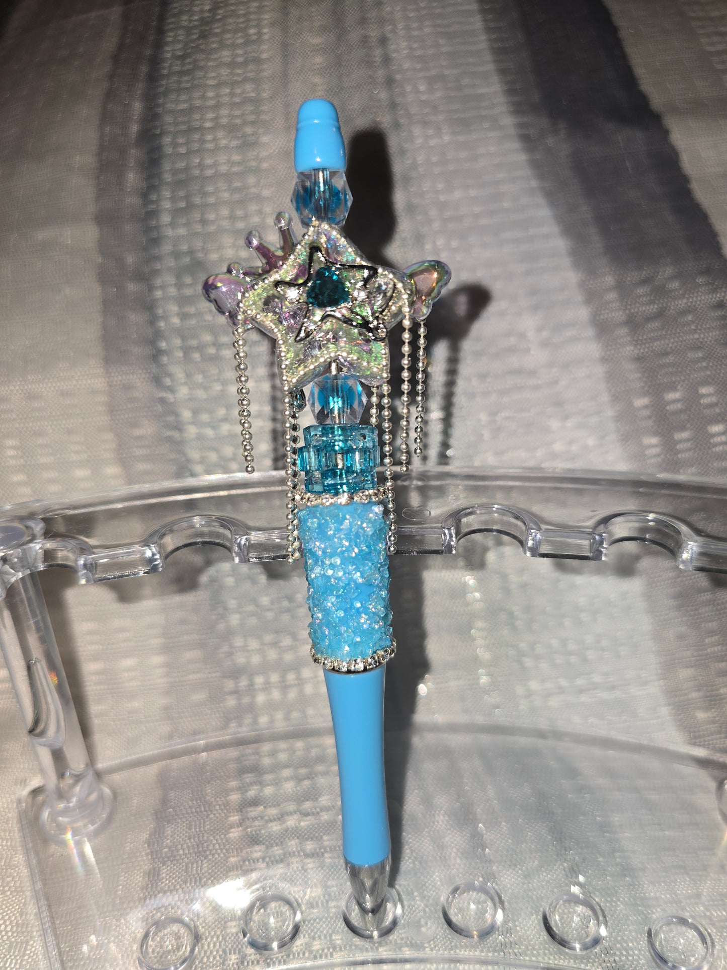 Teal Dangle Lux Pen