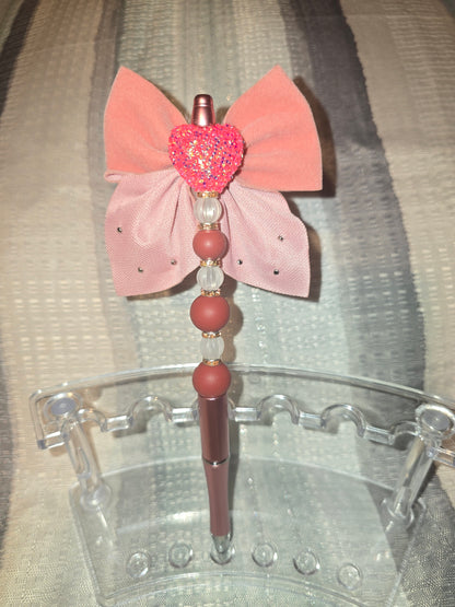 pink bow Lux Pen