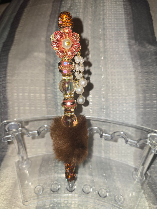brown dangle Lux Pen