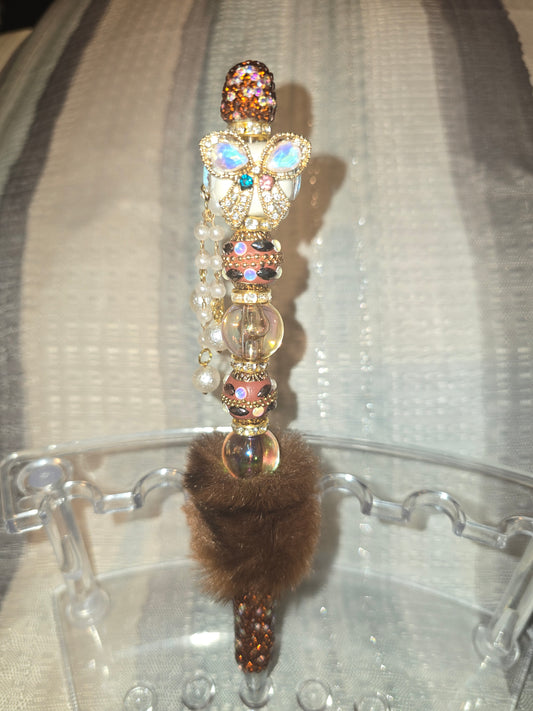brown dangle Lux Pen