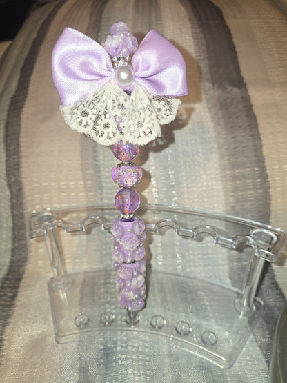 purple bow Lux Pen