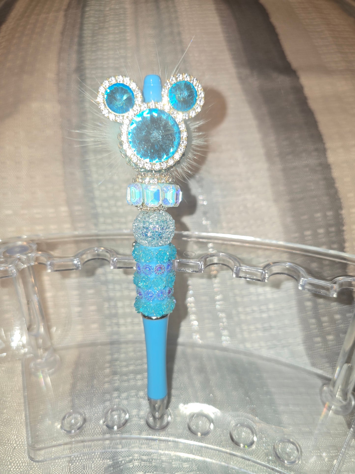Teal Mickey Lux Pen
