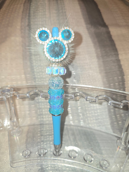 Teal Mickey Lux Pen