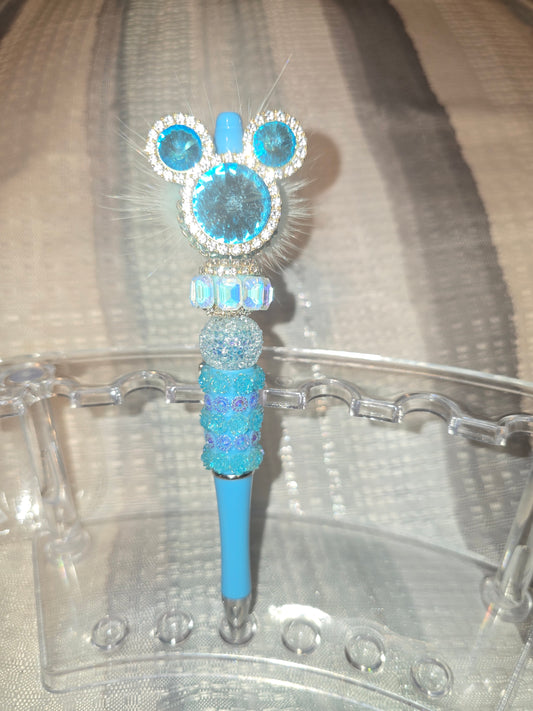 Teal Mickey Lux Pen