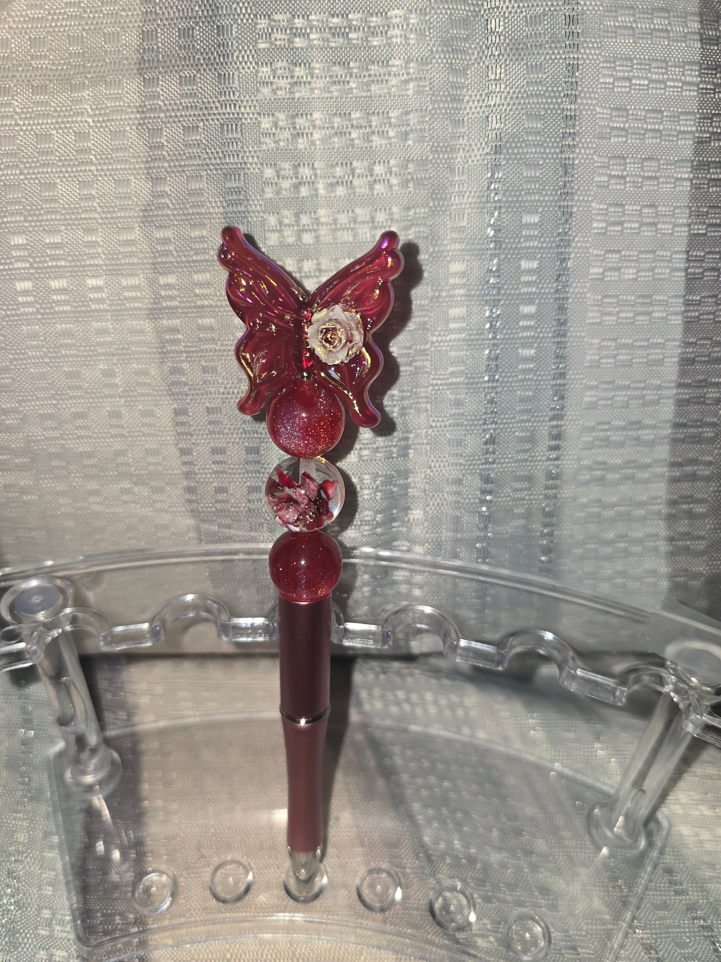 Burgundy butterfly  Lux Pen