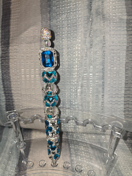 Teal Gem Lux Pen