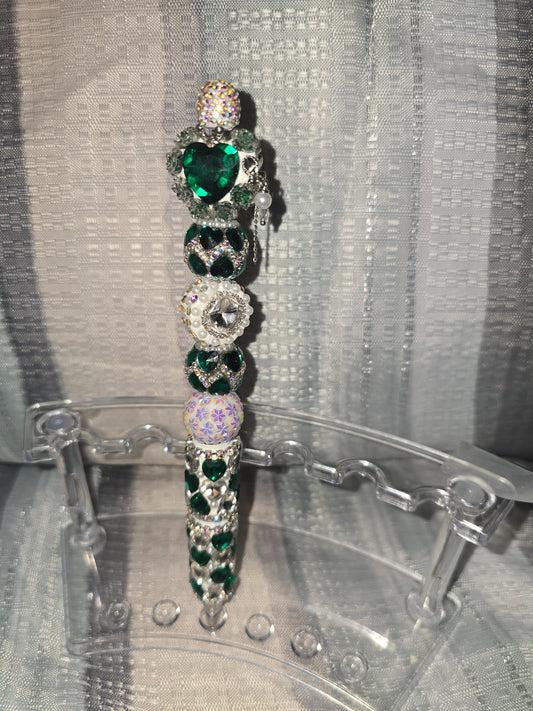 Emerald Heart Lux Pen