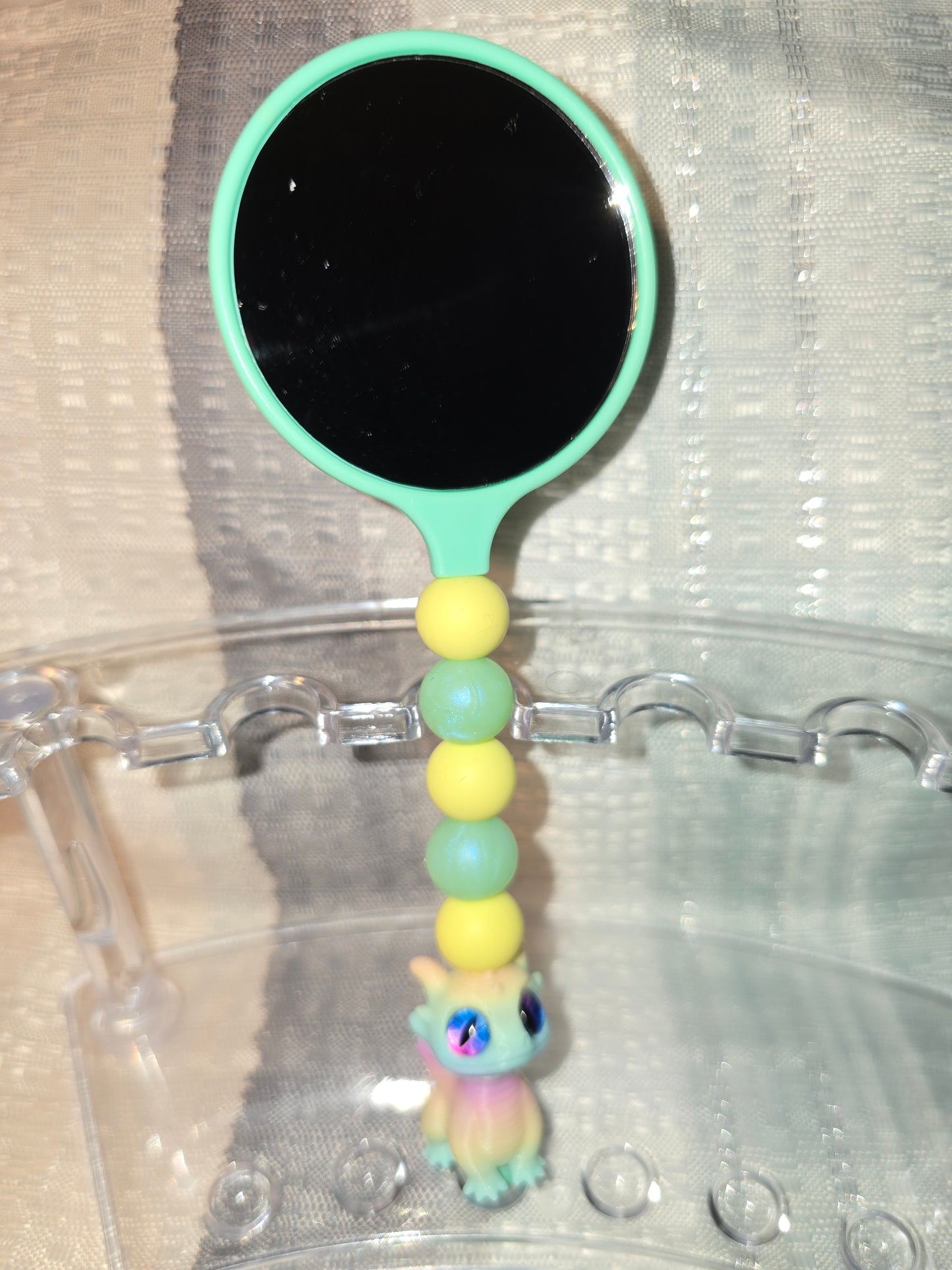 Dragon Round Hand Mirror