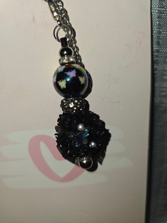 Butterfly ball Cup Charm