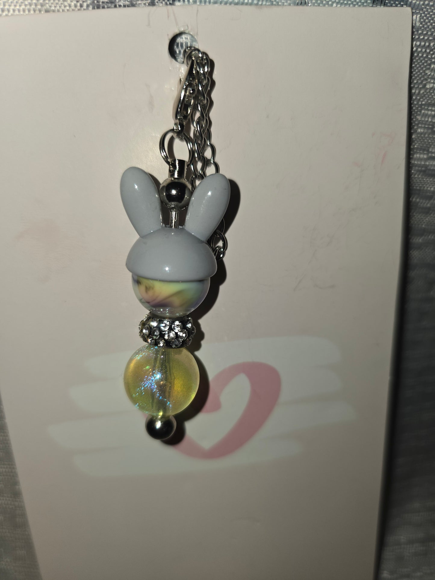 Bunny Cup Charm
