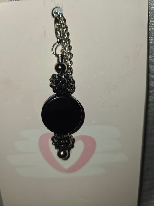 Black cup charm