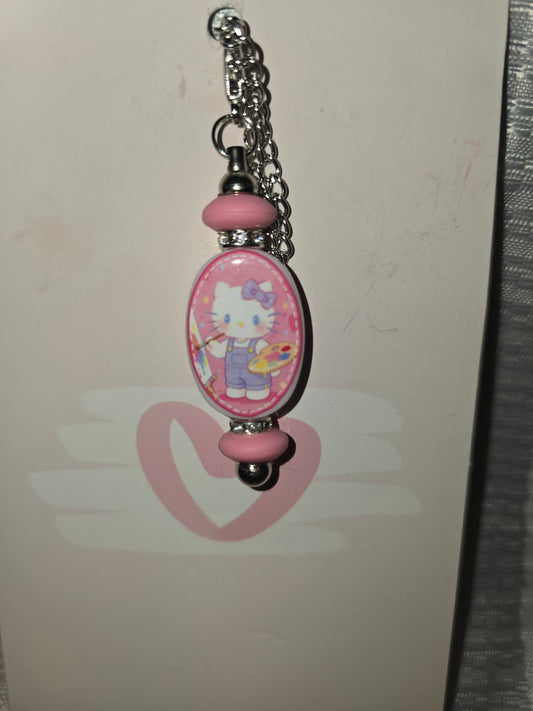 HK Pink Cup Charm