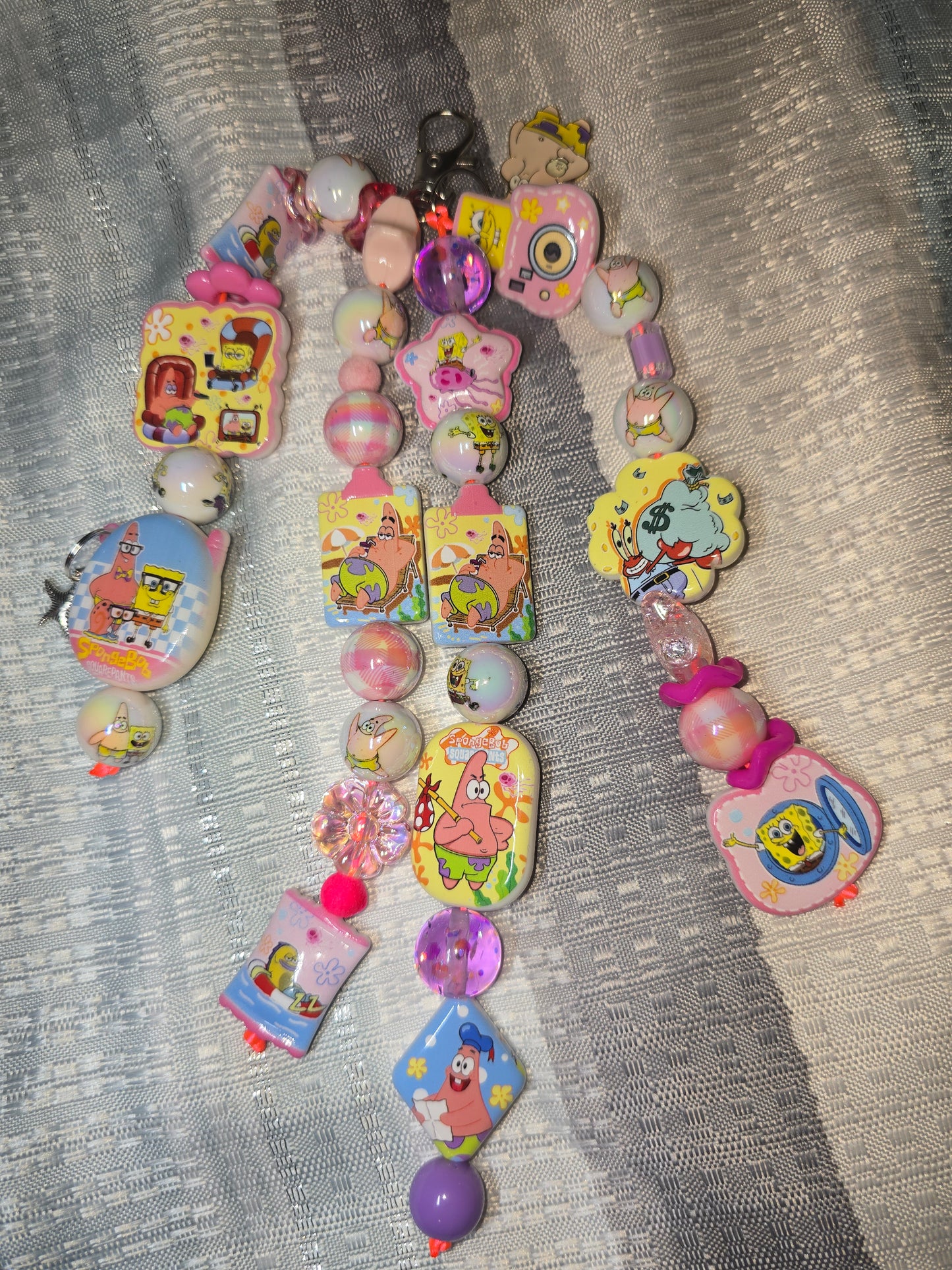 Bikini bottom Junk Keychain