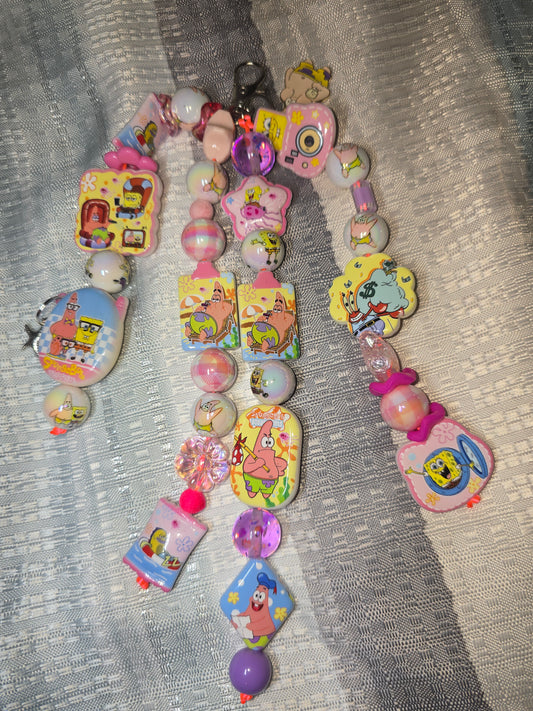 Bikini bottom Junk Keychain