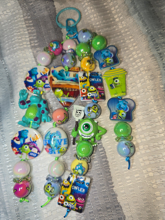 Monster U Junk Keychain