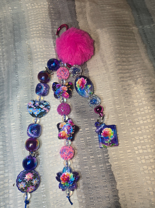 Rainbow Junk Keychain