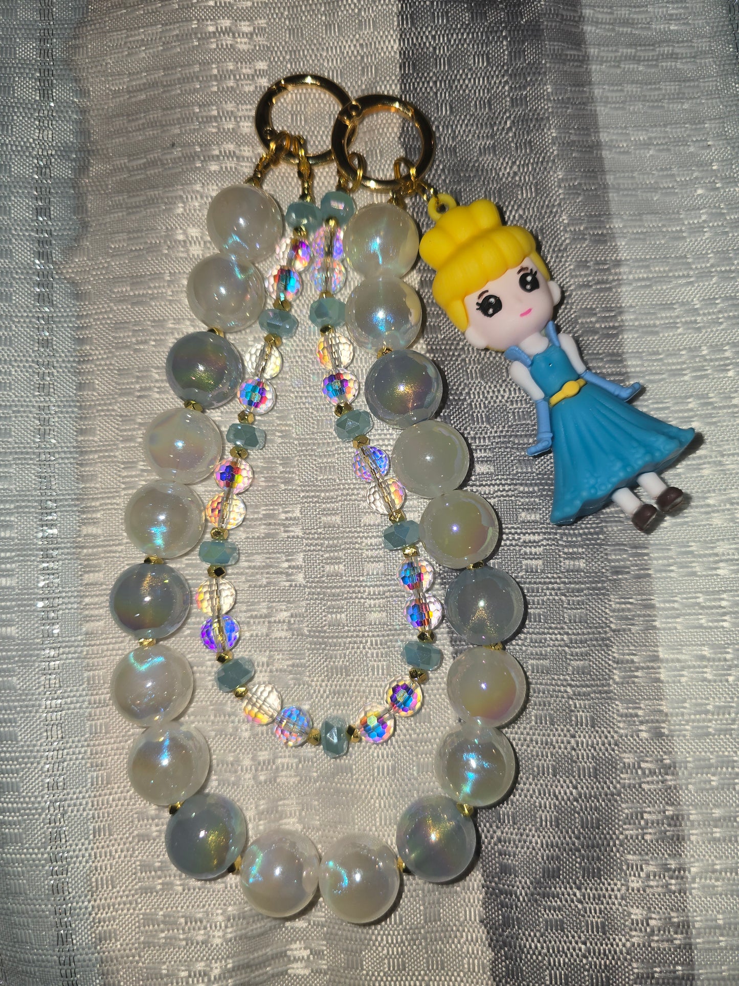 Cinderella Character Keychain
