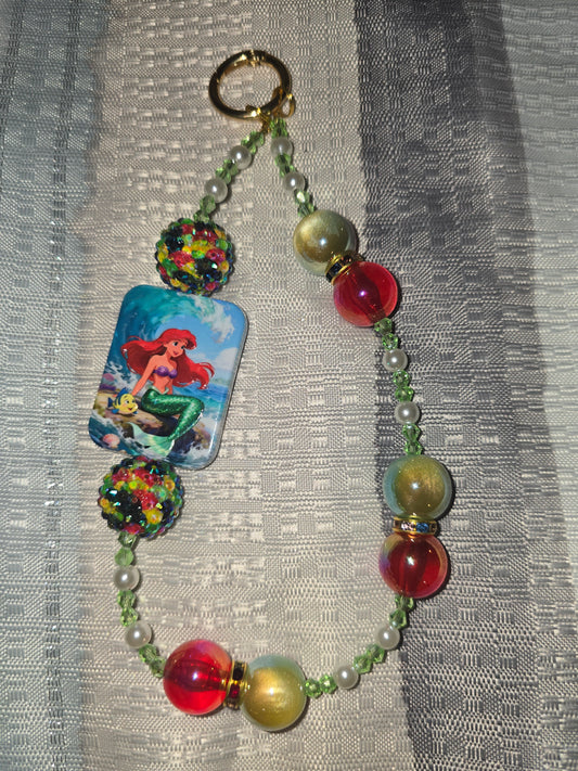 Ariel Character Keychain