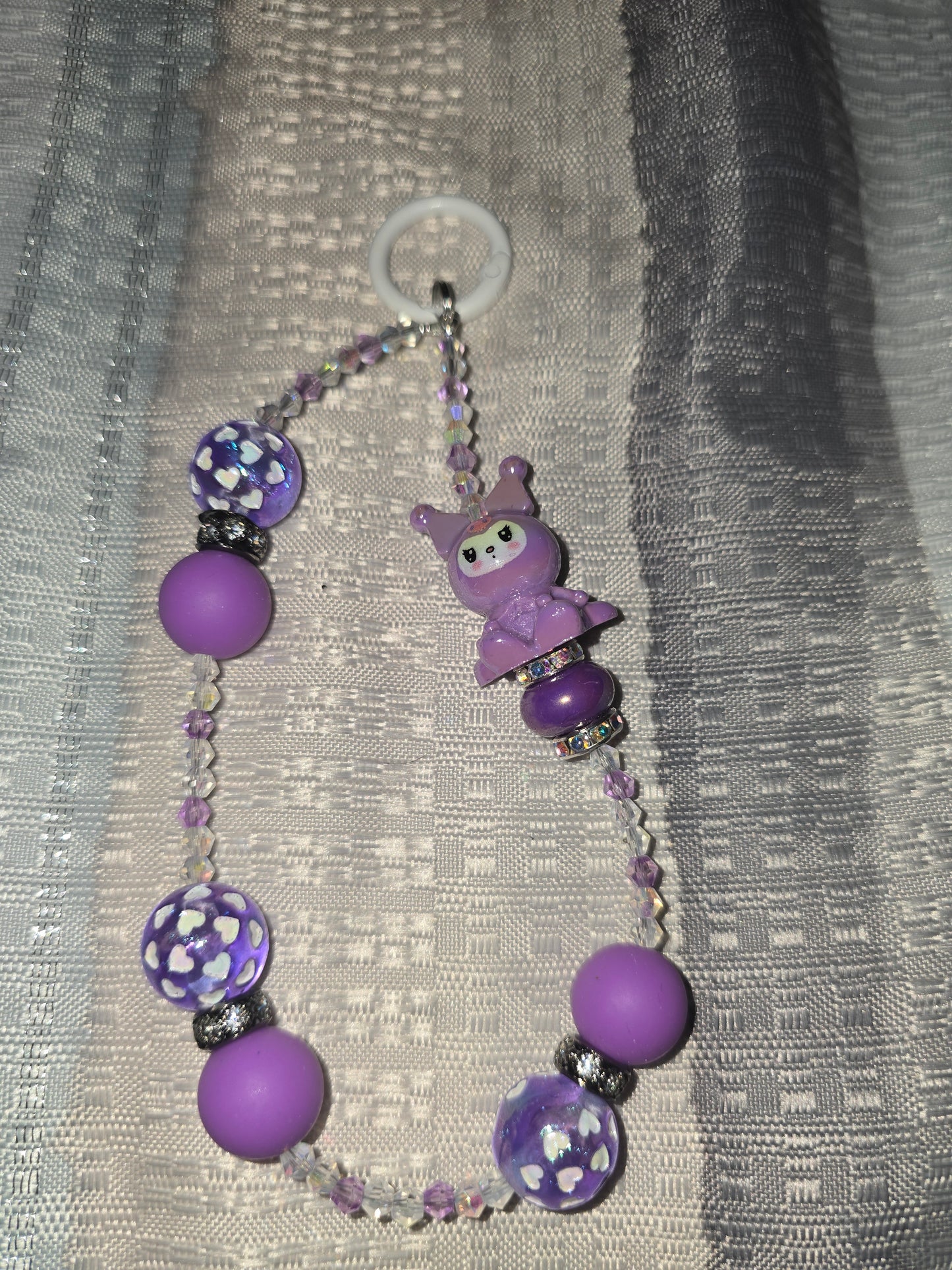 3D Kuromi Character Keychain