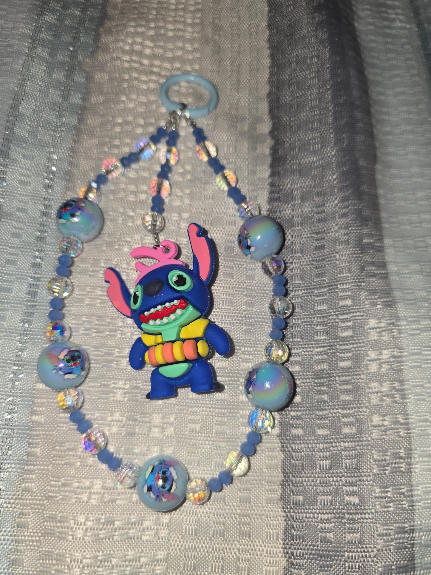 3D Stitch Character Keychain