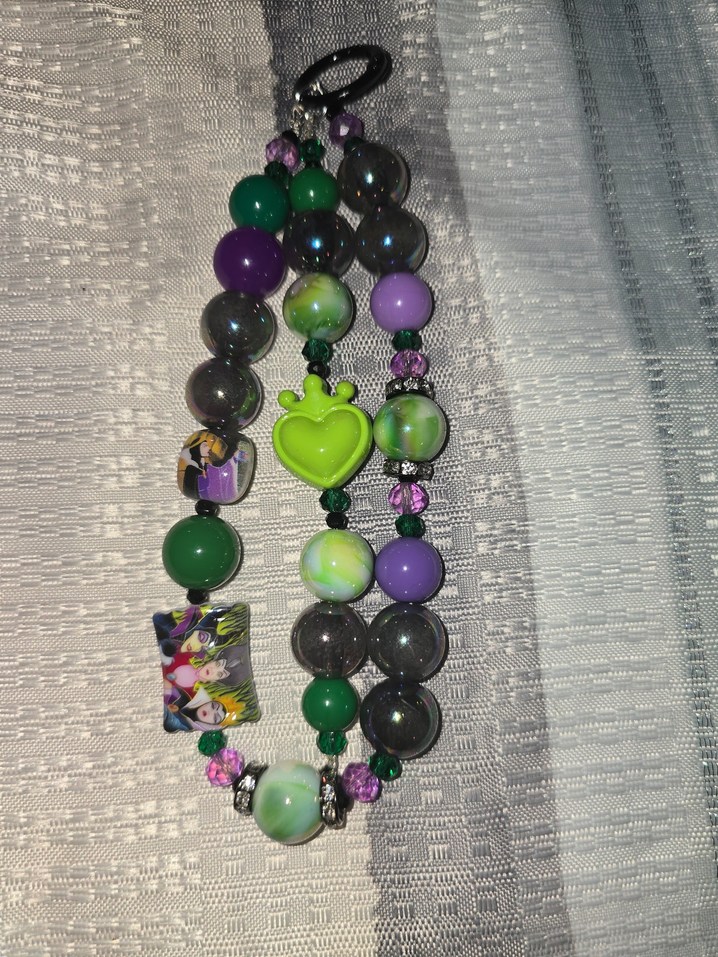 Villain Heart Character Keychain