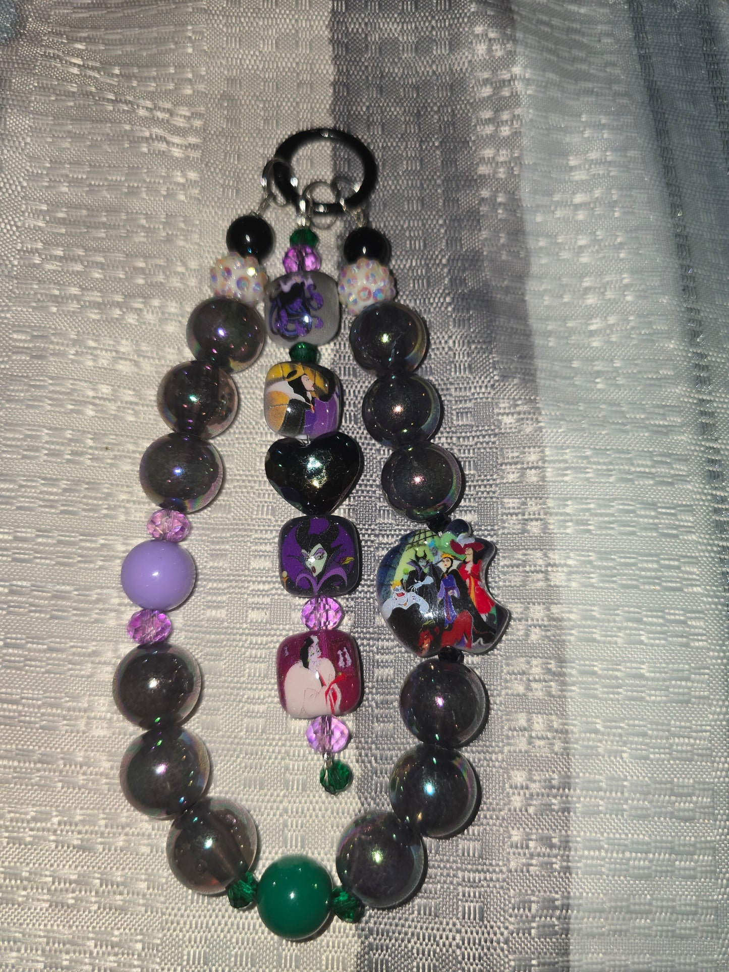 Villain Apple Character Keychain