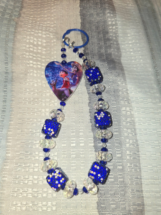 coco heart Character Keycahin