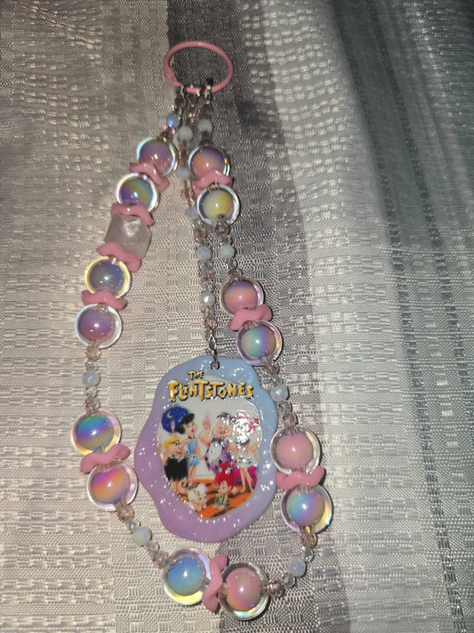 Flintstones Dangle Character Keychain