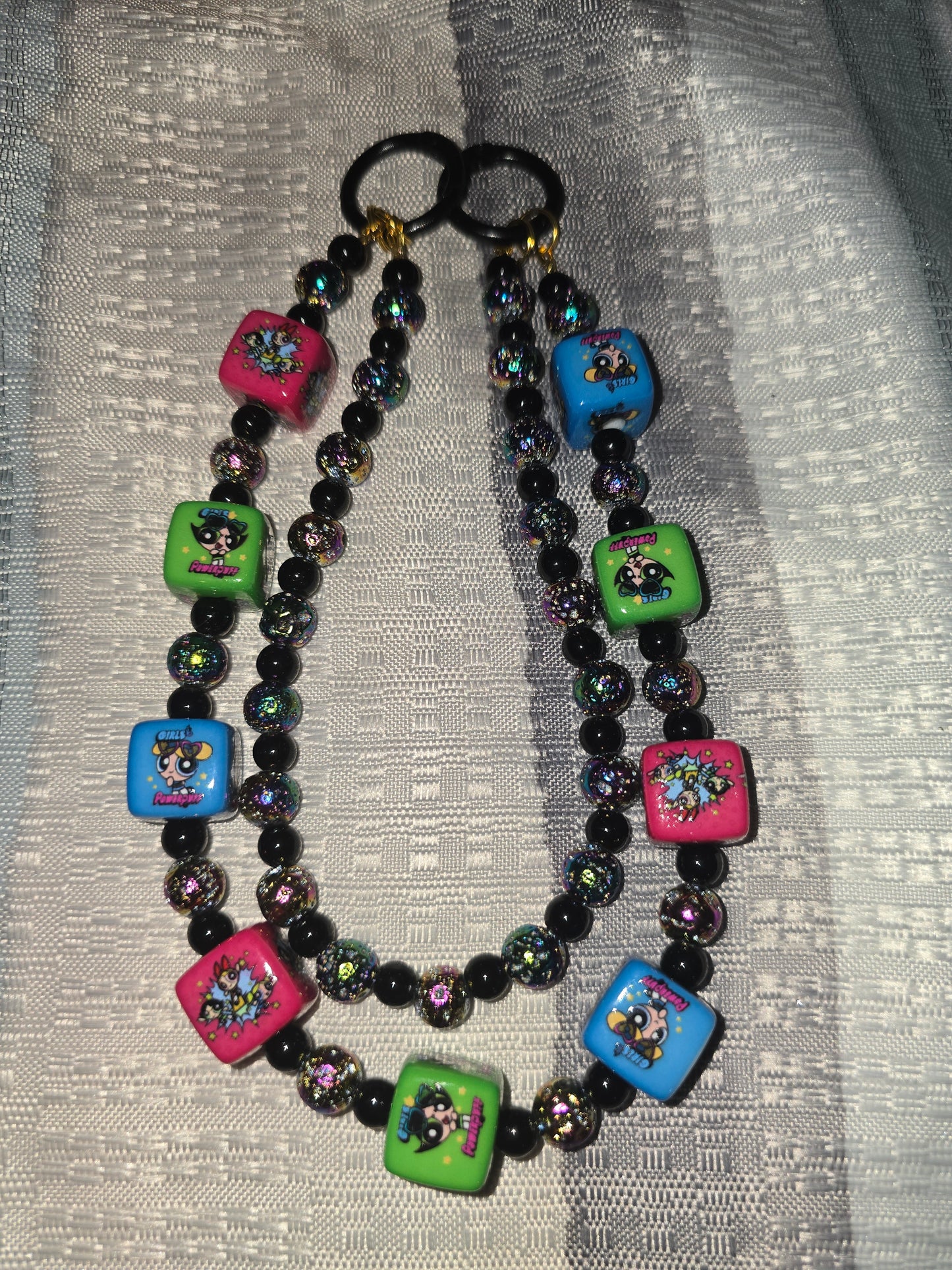 PPG Square Character Keychain