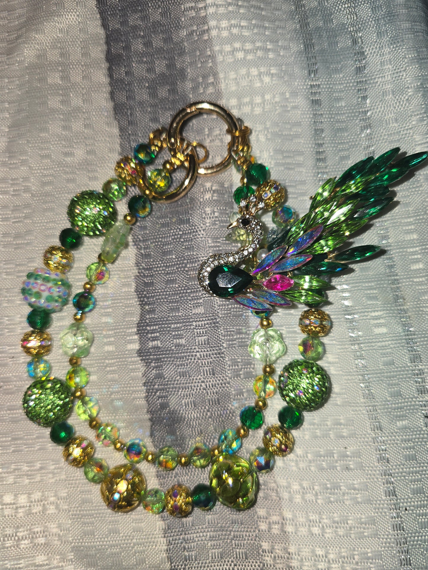 Peacock Ultra Lux Keychain