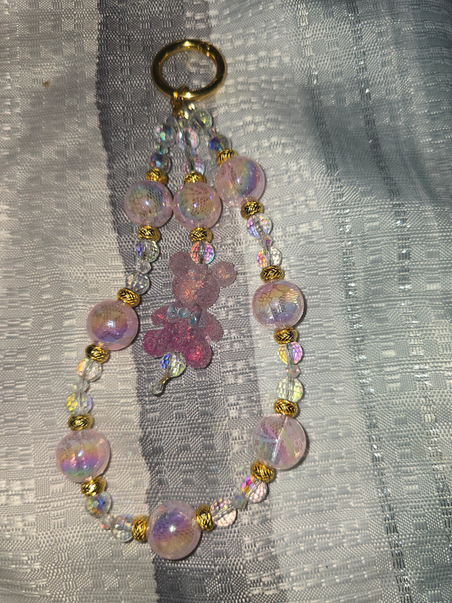 Pink Bear Ultra Lux Keychain