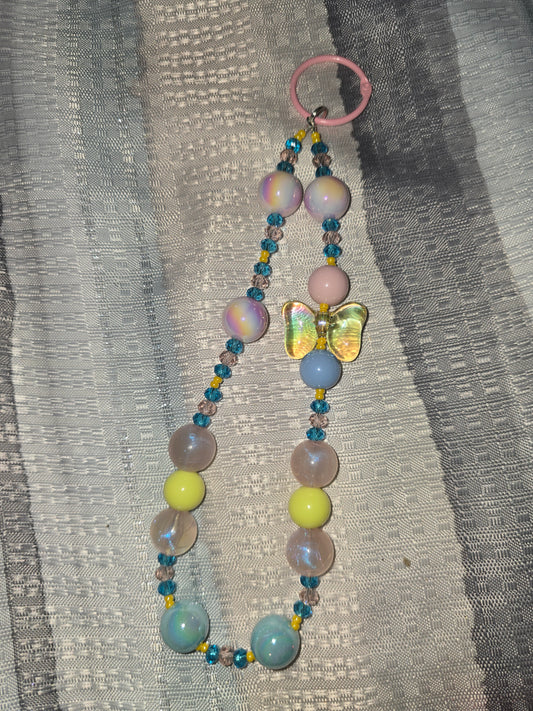 Yellow Bow Fancy Keychain
