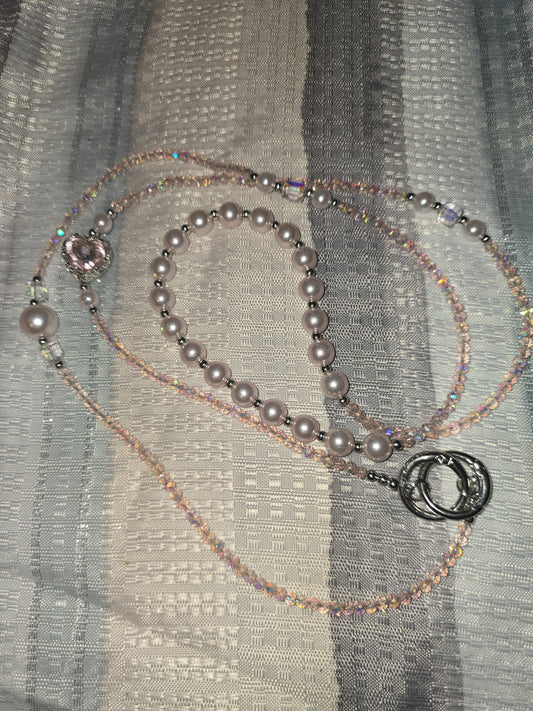 Pearl crossbody chain